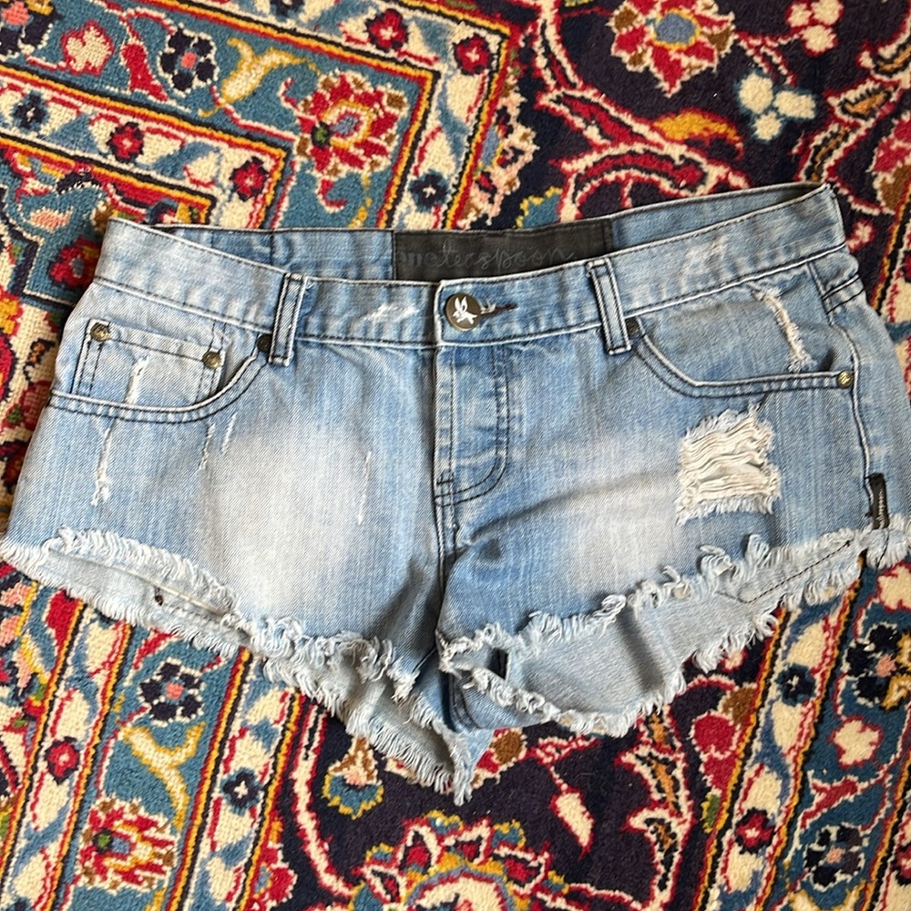 ONE TEASPOON JEAN SHORTS SZ 30